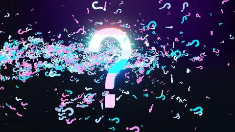 Colorful question mark icons, Problems and solutions, Quest sign, searching, イラスト素材