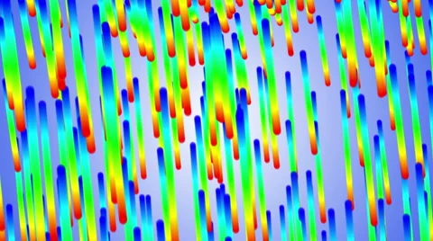 Colorful Rain Abstract Background Stock Footage 67616852