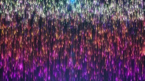 Colorful Rain Vídeos de archivo 202128755