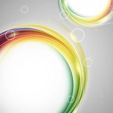 Colorful  rainbow backdrop Stock Illustration