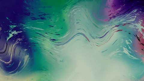 Colorful rainbow effect nostalgic psychedelic shimmering background. Stock Footage 150338466