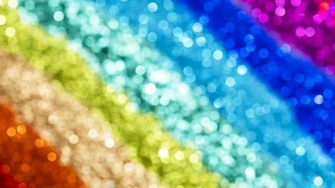 Colorful rainbow glitter background texture Stock Photos