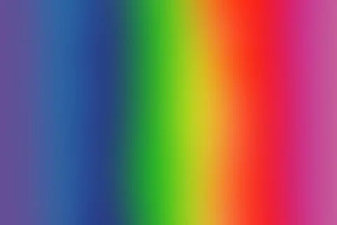 Colorful rainbow, gradient blurred background. Stock Illustration