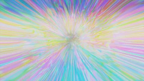 Colorful Rainbow Light Rays Burst Abstract Background. Stock Illustration