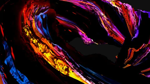 Colorful rainbow storm for texture background Видео 240210750