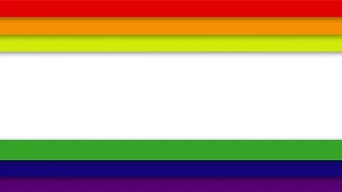 Colorful Rainbow Stripes Pattern with Vibrant Hues. 스톡 일러스트