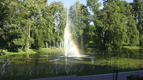 Colorful rainbow view Stock-Footage 80999595