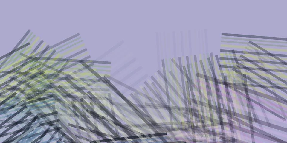 Colorful Random Lines Geometric Pattern, Abstract Vector Background Templat.. 스톡 일러스트
