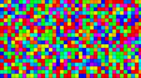 Colorful random mosaic pattern background Stockillustratie