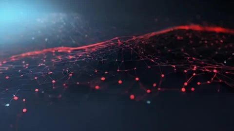 Colorful rays background with brightness blur and dynamic light motion Stock Footage 274900795