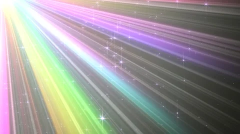 Colorful Rays Cw1 HD Stock Footage