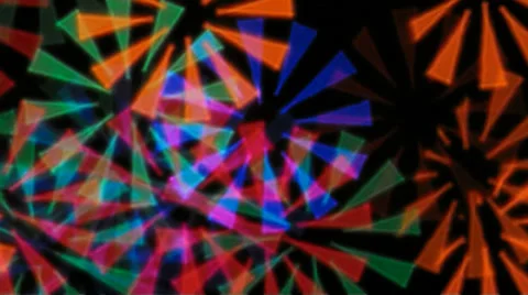 Colorful rays Stock Footage 35842361
