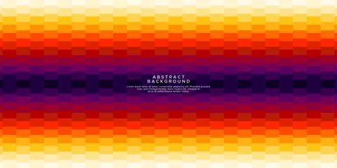 Colorful rectangular abstract background vector. Modern lines wallpaper design. Stock Illustration