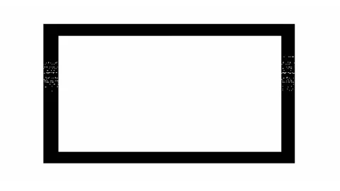 Colorful rectangular frames are very beautiful for your project photo or video Stock Footage 131806949