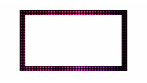 Colorful rectangular frames are very beautiful for your project photo or video Stock Footage 131807025