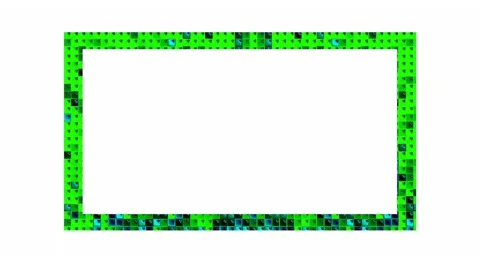 Colorful rectangular frames are very beautiful for your project photo or video Stock Footage 131807037