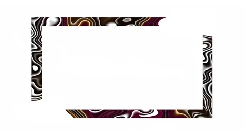 Colorful rectangular frames are very beautiful for your project photo or video Stock Footage 131807177