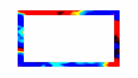 Colorful rectangular frames are very beautiful for your project photo or video Stock Footage 131807263