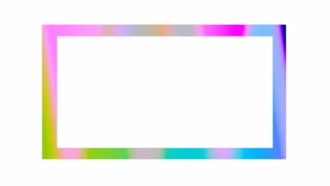 Colorful rectangular frames are very beautiful for your project photo or video Stock Footage 131807274