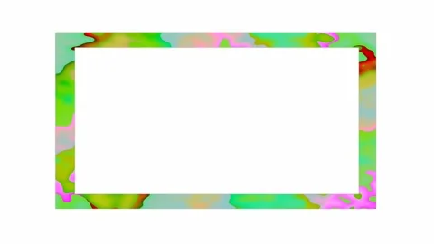 Colorful rectangular frames are very beautiful for your project photo or video Stock Footage 131807298