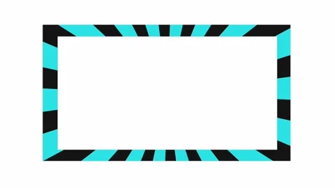 Colorful rectangular frames are very beautiful for your project photo or video Stock Footage 131807397