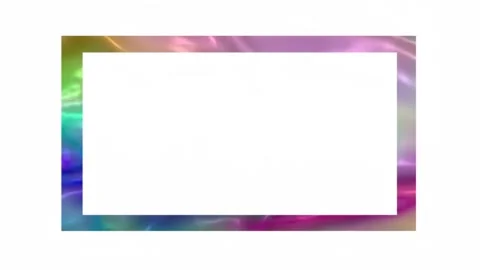 Colorful rectangular frames are very beautiful for your project photo or video Stock Footage 131807539