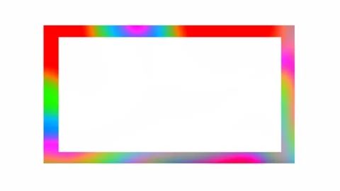 Colorful rectangular frames are very beautiful for your project photo or video Stock Footage 131807677