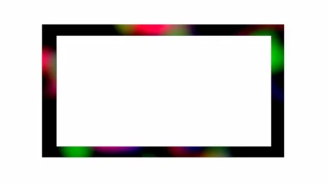 Colorful rectangular frames are very beautiful for your project photo or video Stock Footage 131807881
