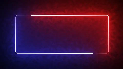 Colorful of red and blue rectangle light blaze with smoke texture abstract Stock Illustration