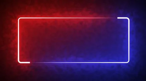 Colorful of red and blue rectangle light blaze with smoke texture abstract Illustrazione stock