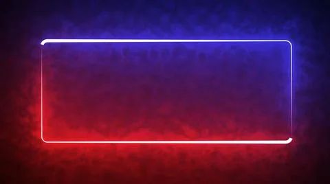 Colorful of red and blue rectangle light blaze with smoke texture abstract Stock Illustration