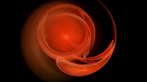 Colorful red circle pattern abstract motion background Stock Footage 70951708