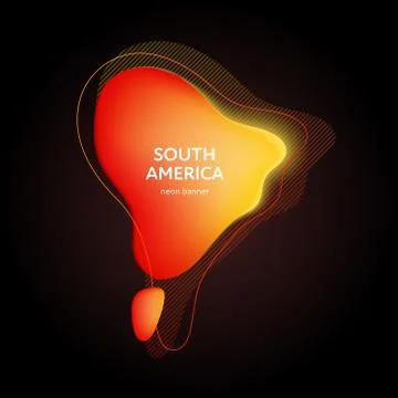Colorful red to orange glowing gradient fluid splashes Stock Illustration