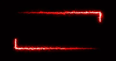 Colorful of red rectangle light blaze with smoke texture abstract Illustrazione stock