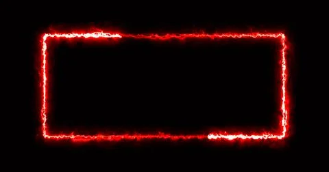 Colorful of red rectangle light blaze with smoke texture abstract Stock Illustration