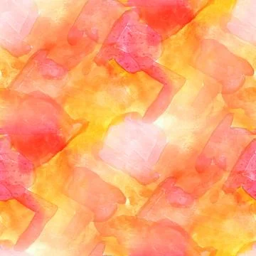 Colorful red, yellow pattern water texture paint color abstract Stock Illustration