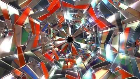 Colorful Reflective Cycle Vidéo 102439495