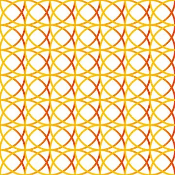 Colorful repeatable background with intersecting circles. Seamless. Stock Illustration