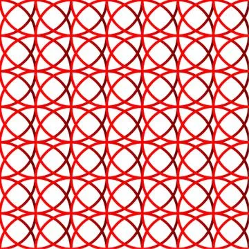 Colorful repeatable background with intersecting circles. Seamless. Stock Illustration