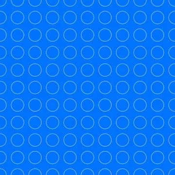 Colorful repeatable circle pattern. Vector art, illustration Stockillustratie