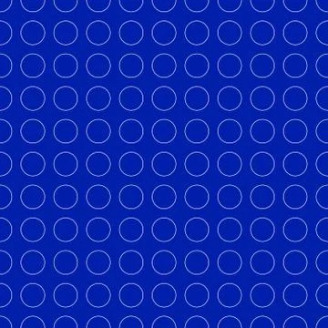 Colorful repeatable circle pattern. Vector art, illustration Stock Illustration