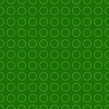 Colorful repeatable circle pattern. Vector art, illustration Stockillustratie