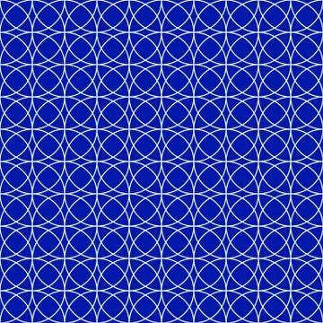 Colorful repeatable circle pattern. Vector art, illustration Stock Illustration