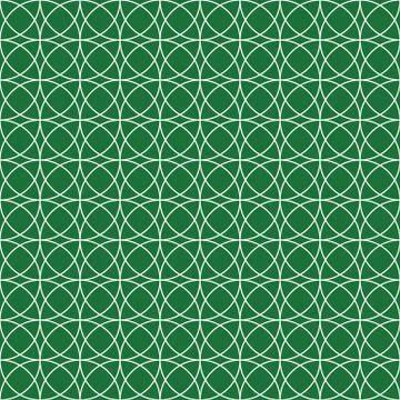 Colorful repeatable circle pattern. Vector art, illustration Stockillustratie