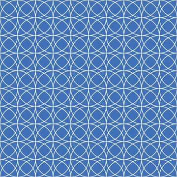 Colorful repeatable circle pattern. Vector art, illustration Stock Illustration