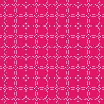 Colorful repeatable circle pattern. Vector art, illustration Stock Illustration