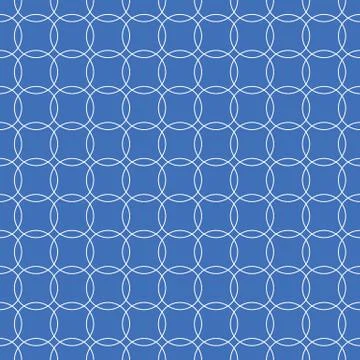 Colorful repeatable circle pattern. Vector art, illustration Stock Illustration