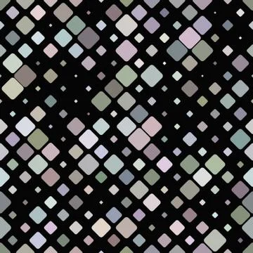 Colorful repeating diagonal square pattern background design - vector graphic 스톡 일러스트
