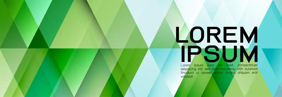 Colorful repeating triangles gradient geometric in overlaping style. Stock Illustration