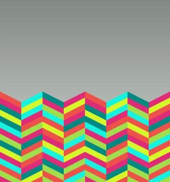 Colorful retro abstract seamless pattern. イラスト素材